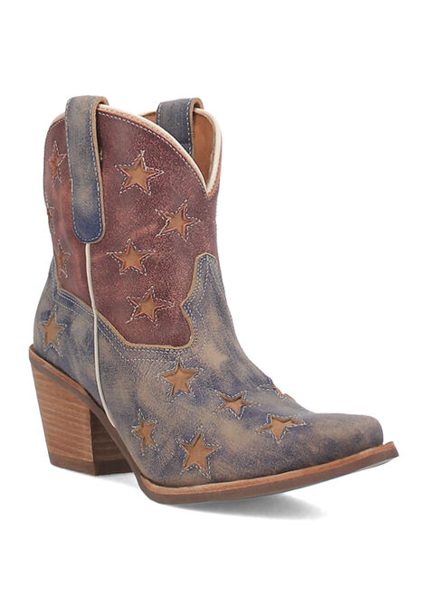 Liberty Western Bootie, BLUE, hi-res image number null