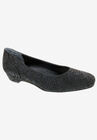 Tabitha Flat, BLACK TEXTILE, hi-res image number null