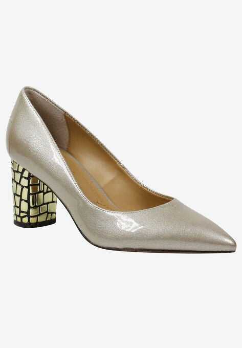 Vaneeta Pump , TAUPE PATENT, hi-res image number null