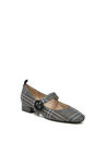 Chic Mary Jane Flat, BLUE PLAID, hi-res image number 0