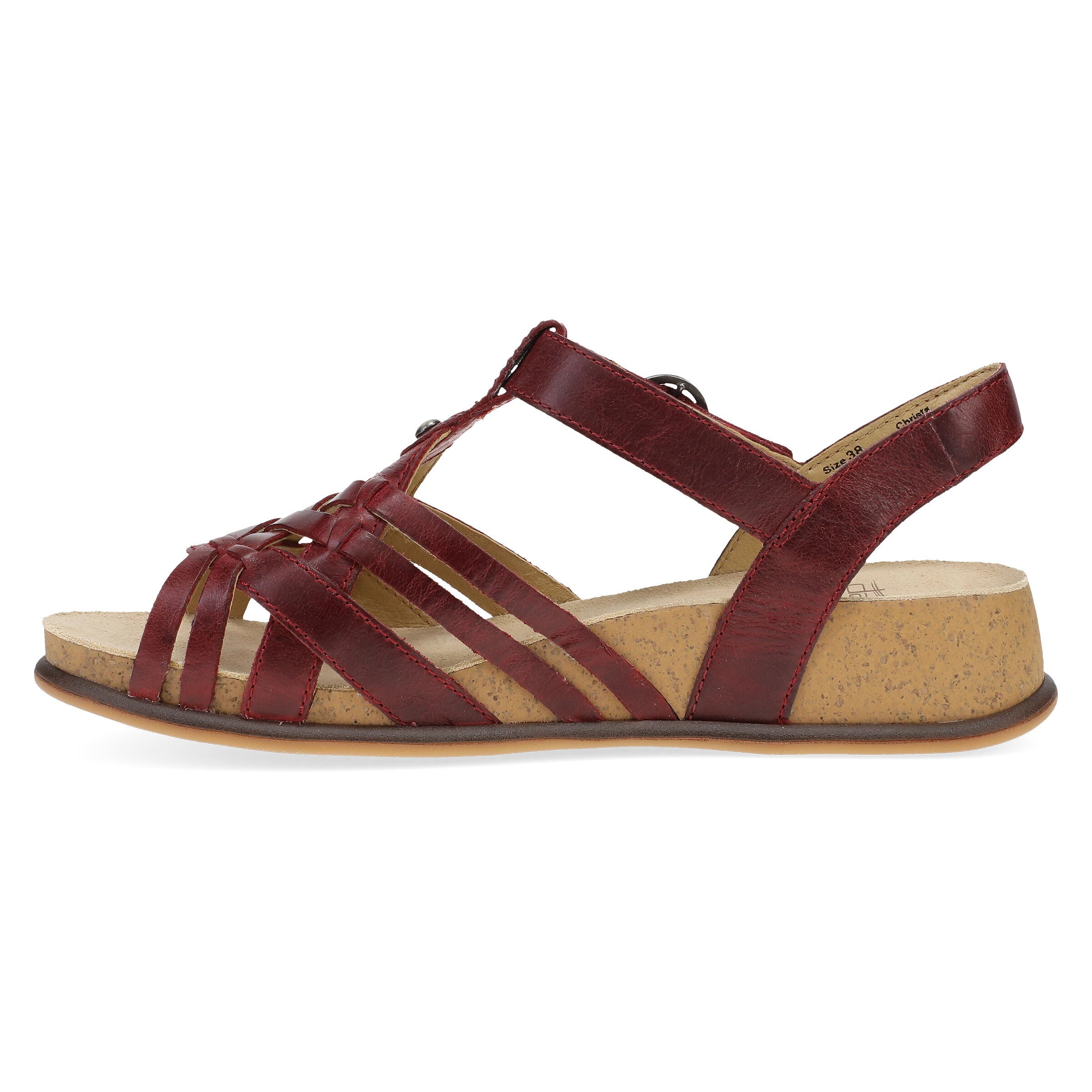 Christa Plum Sandal, PLUM, alternate image number 6