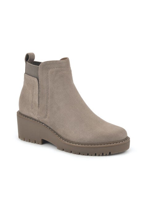 Dear Wedge Bootie, SAND FABRIC, hi-res image number null