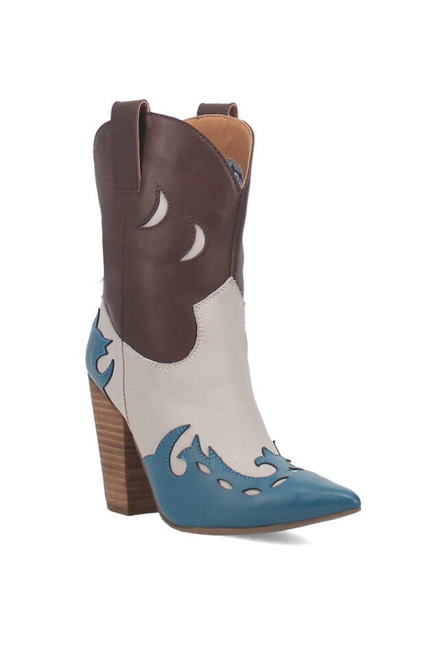 Saucy Mid Calf Western Boot, BLUE, hi-res image number 0