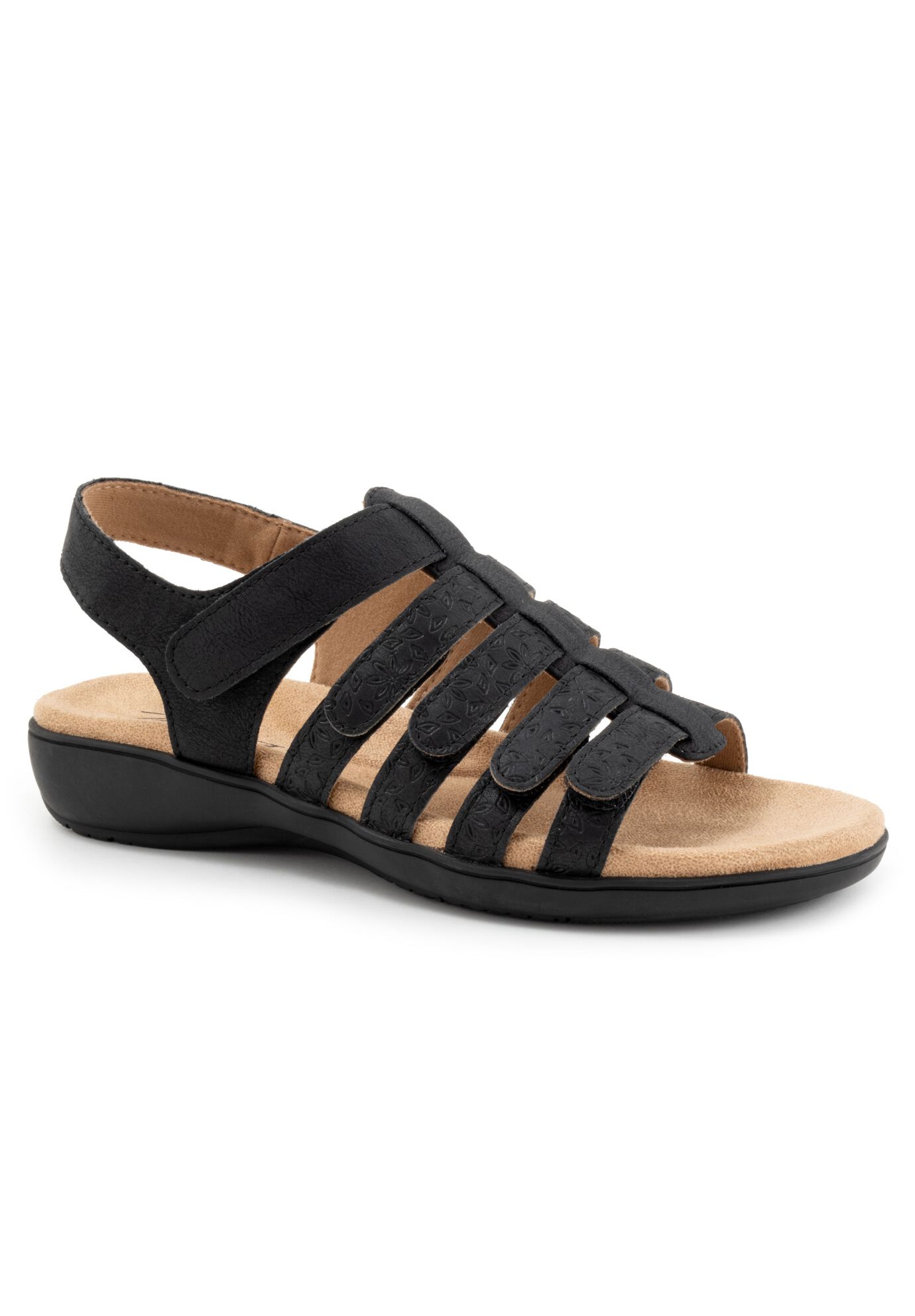 Tiki Tool Sling Back Sandal, BLACK, hi-res image number 0