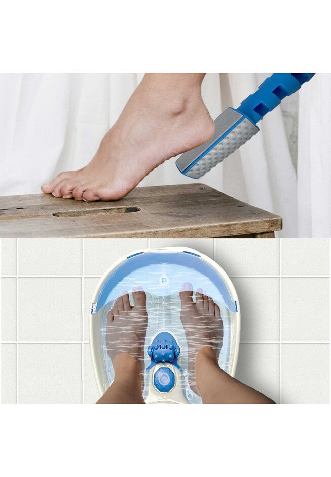 Soothing Foot Spa Massager With Tea Tree Salt Scrub & Callus Remover., , alternate image number 2