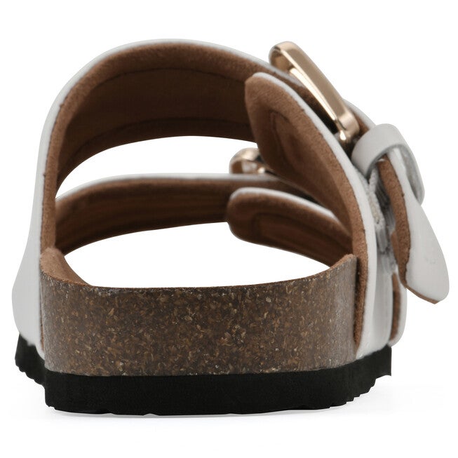 Griffon Footbeds Sandal, WHITE LEATHER, on-hover image number null