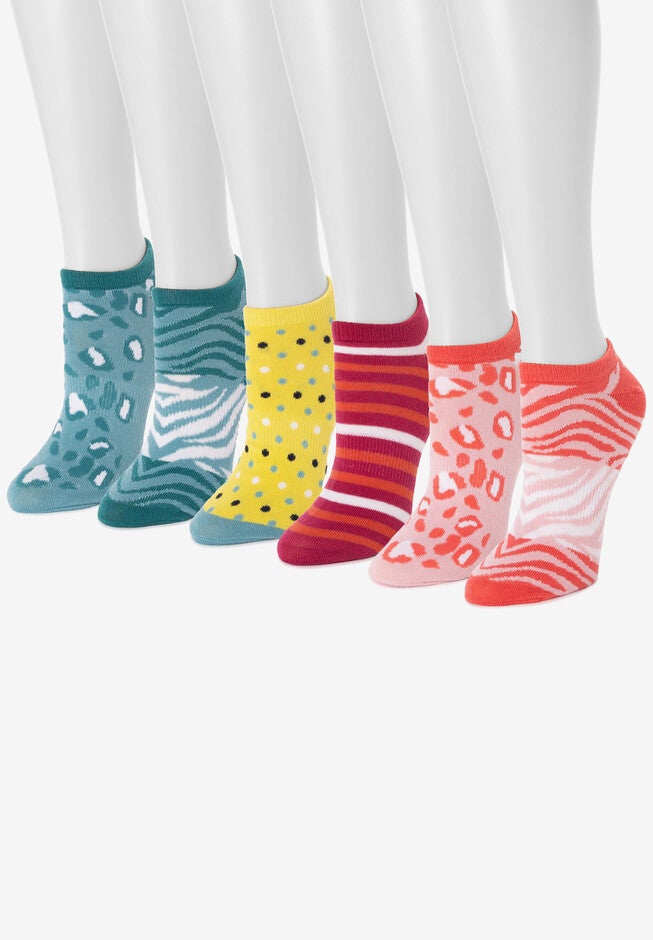 6 Pack Ankle Sock, , on-hover image number 1