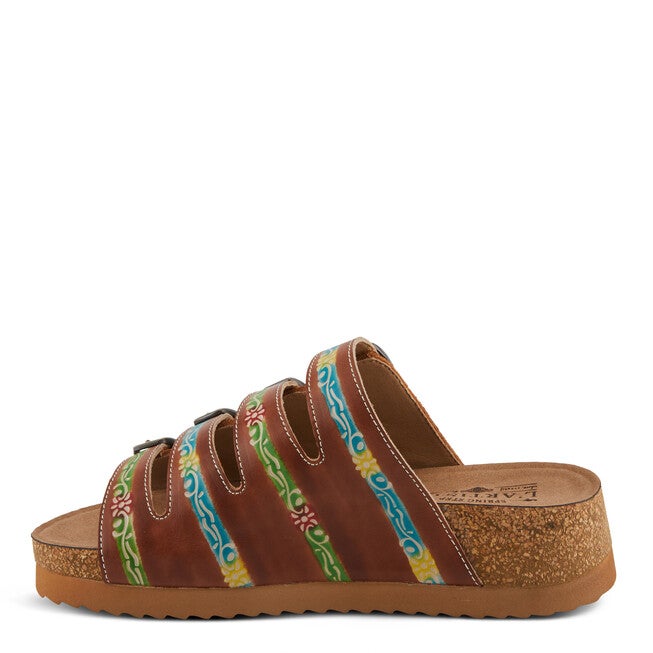 Toocool Sandal, BROWN MULTI, alternate image number null
