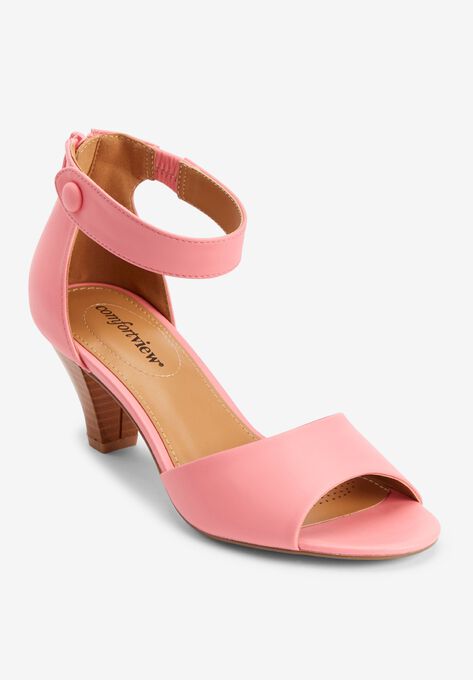 The Fallon Sandal , SALMON ROSE, hi-res image number null