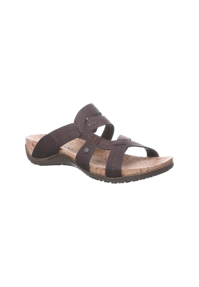 Kai Sandals , DARK BROWN, hi-res image number null