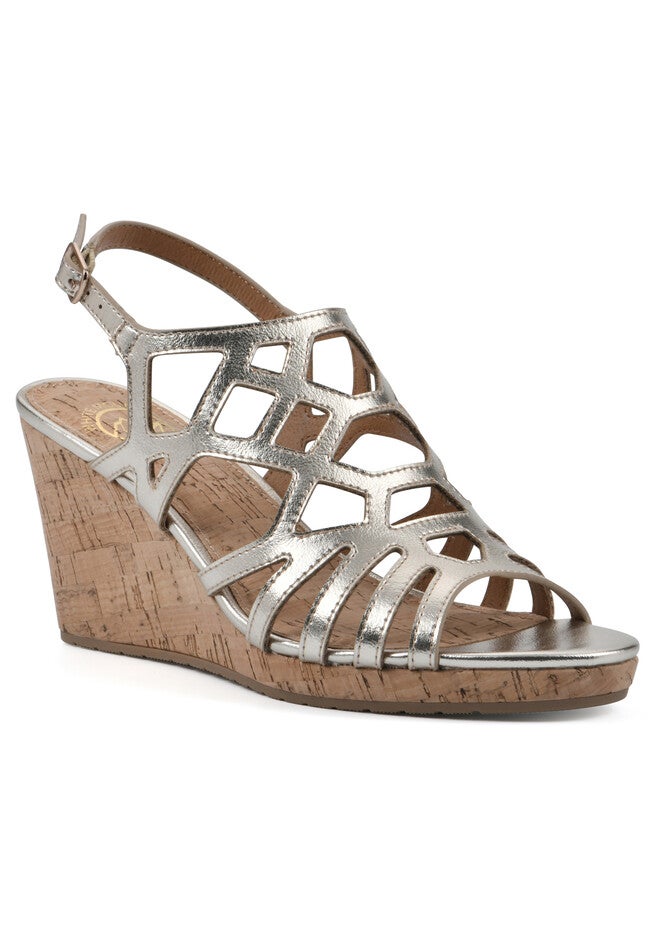 Flaming Sandal, LIGHT GOLD METALLIC, hi-res image number null