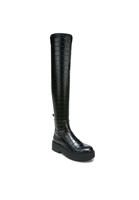 Janna Boot, BLACK CROCO, hi-res image number null