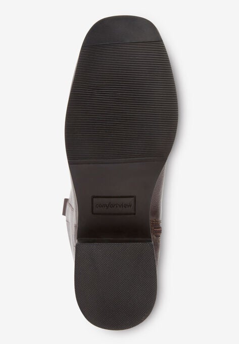 The Donna Wide Calf Leather Boot, , alternate image number null