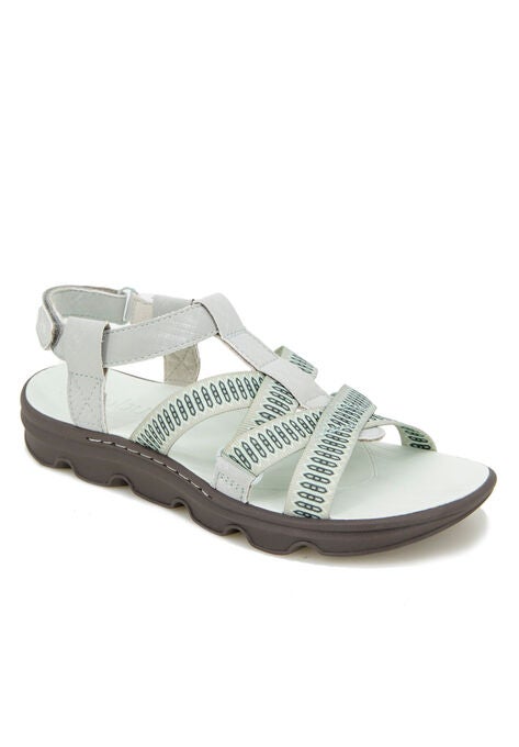 Bay Water Ready Vegan Sandal, LIGHT GREY WHITE, hi-res image number null