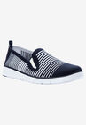 TravelFit Slip-On Flat , NAVY WHITE, hi-res image number null