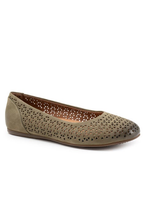 Sonoma Flat   , DARK OLIVE PERF, hi-res image number null