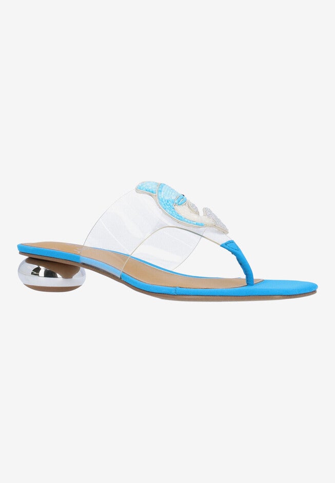 Dolphi Thong Sandal, CLEAR BLUE, hi-res image number null