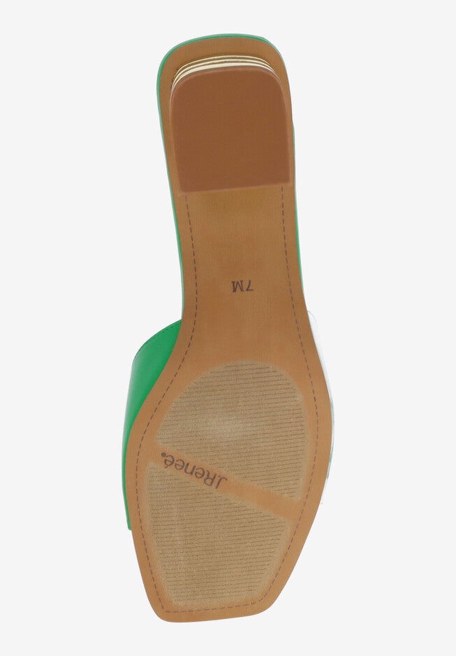 Torti Slip-On Sandal, CLEAR GREEN, alternate image number null