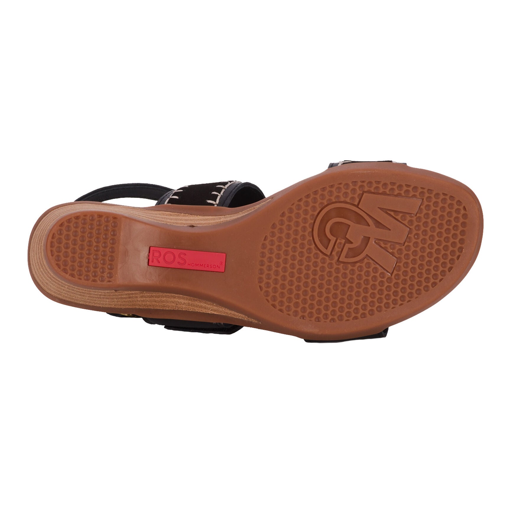 Kateri Sandal, BLACK LEATHER SUEDE, alternate image number 6