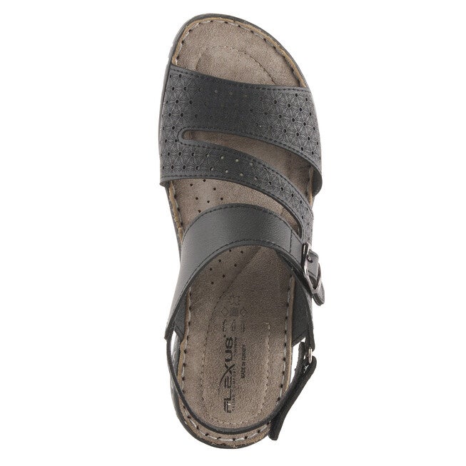Harinna Sandal, BLACK, alternate image number 3