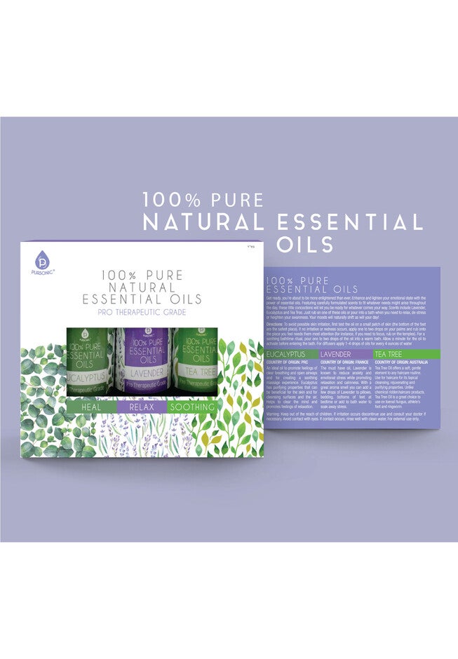 Pure Essential Aromatherapy Oils Gift Set, , alternate image number 3