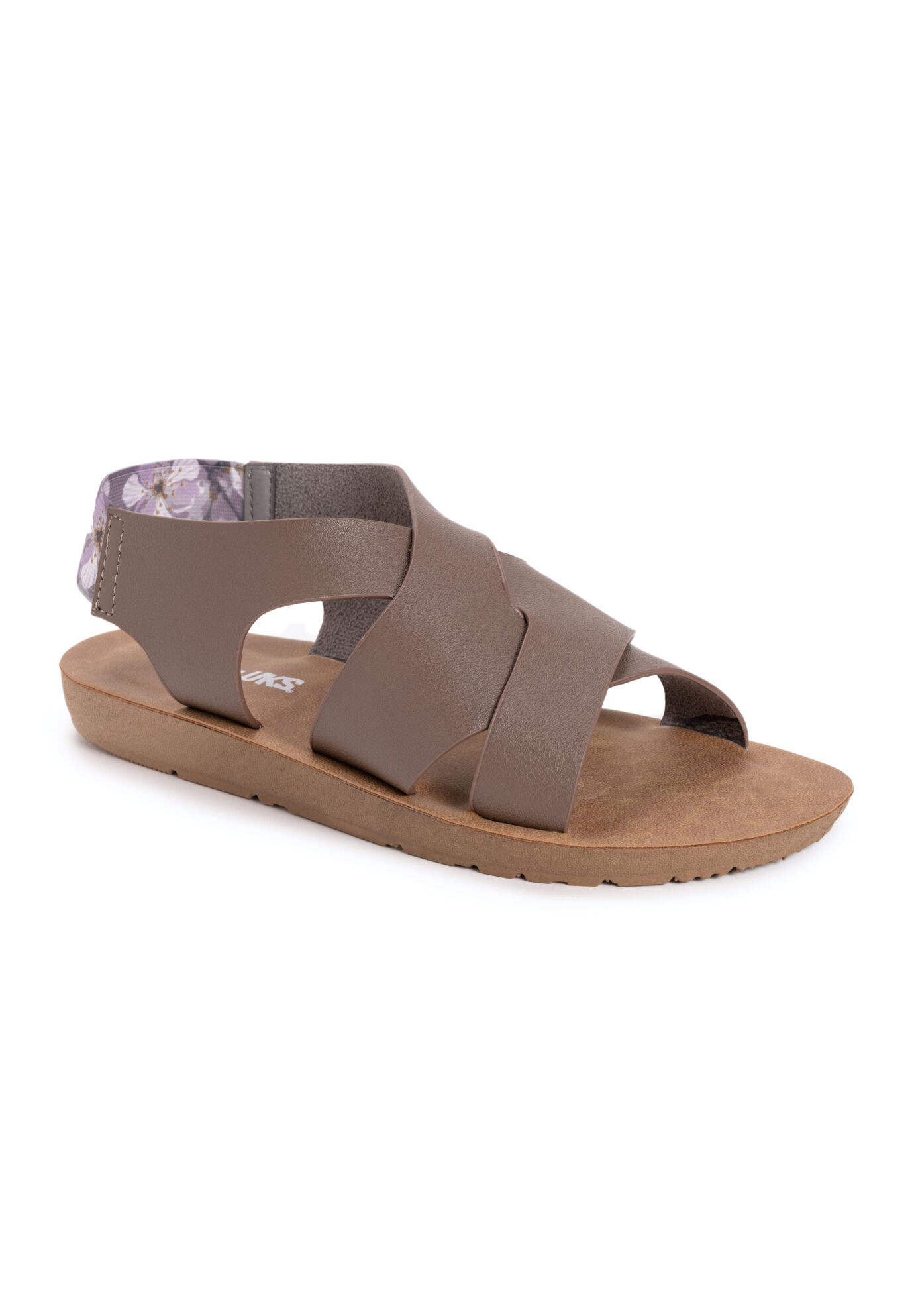 Women's About Mary Sandals by MUK LUKS in Grey (Size 8 M)