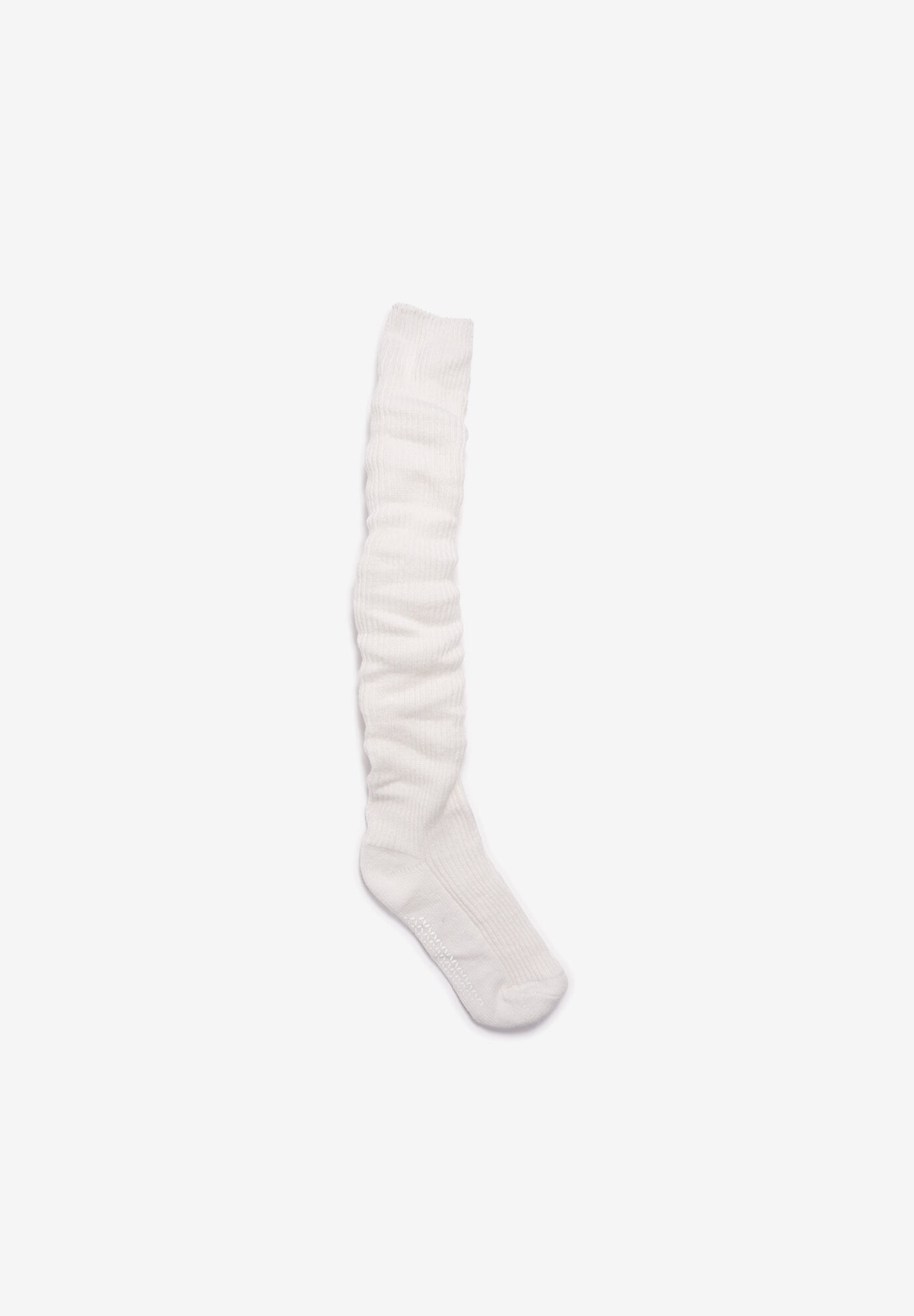 Women's Over The Knee Slouchy Socks by Kathy Ireland in Ivory (Size ONE)