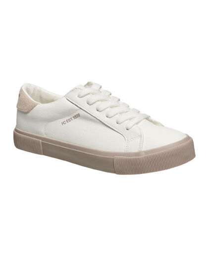 Women's Becka Sneaker by French Connection in Linen White Oatmeal (Size 11 M)