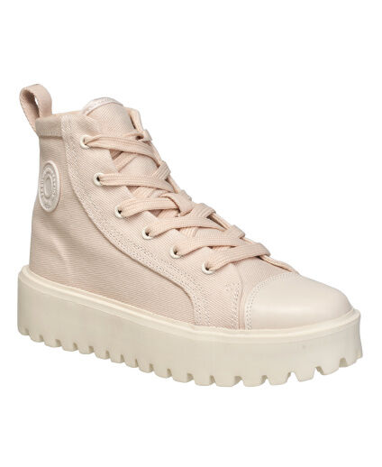Women's Angel High Top Sneaker by French Connection in Natural (Size 11 M)