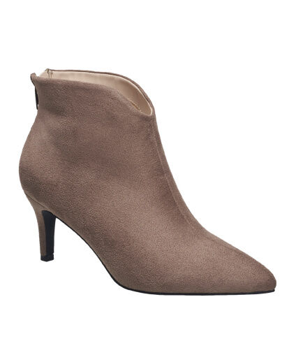 Women's Cairo Bootie by Halston in Taupe (Size 8 M)