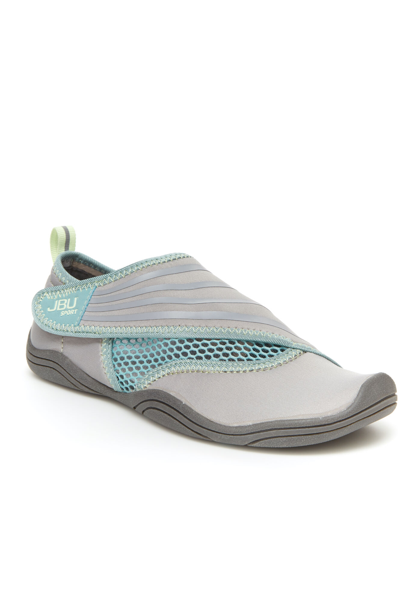 Women's Ariel Water Ready Water Shoe by JBU in Light Grey Teal (Size 7 M)