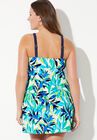 High Neck Swimdress, , on-hover image number null