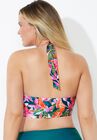 Allure Longline Halter Bikini Top, , on-hover image number null