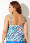 Flared Tankini Top, , on-hover image number 1