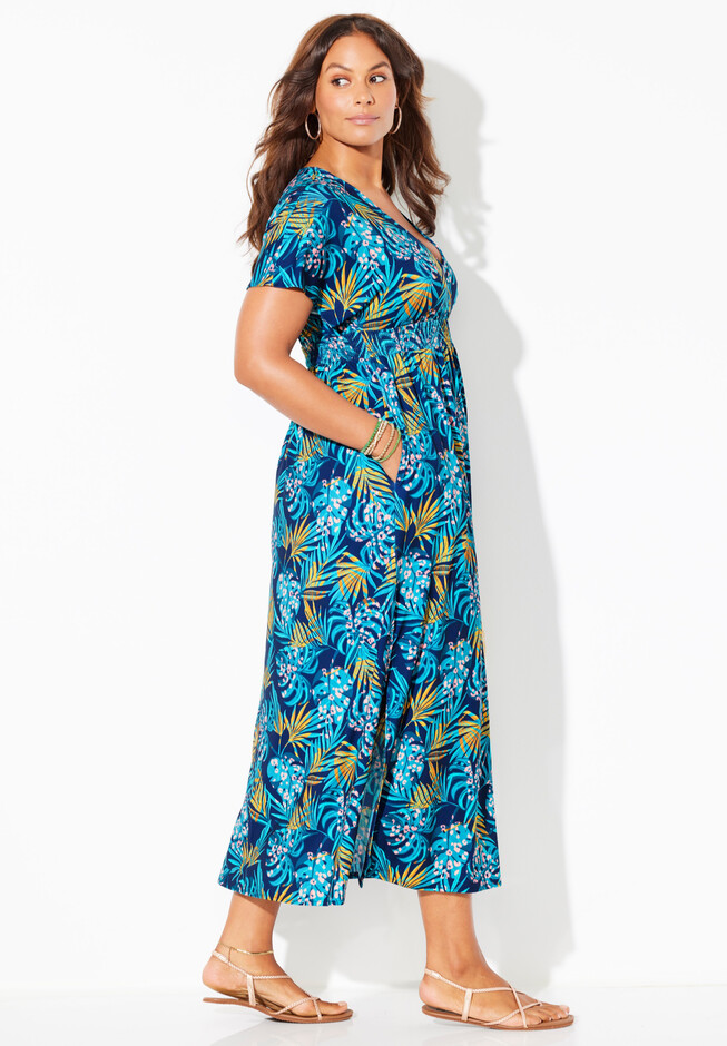 Pack N' Go Wrinkle-Resistant Maxi Cover Up Dress | Swimsuits For All