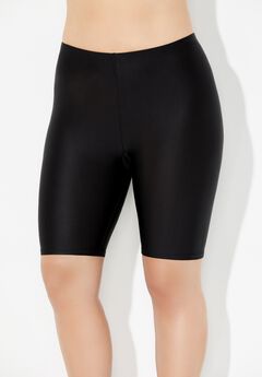 Chlorine Resistant Lycra Xtra Life Long Bike Short Swim Bottom, 