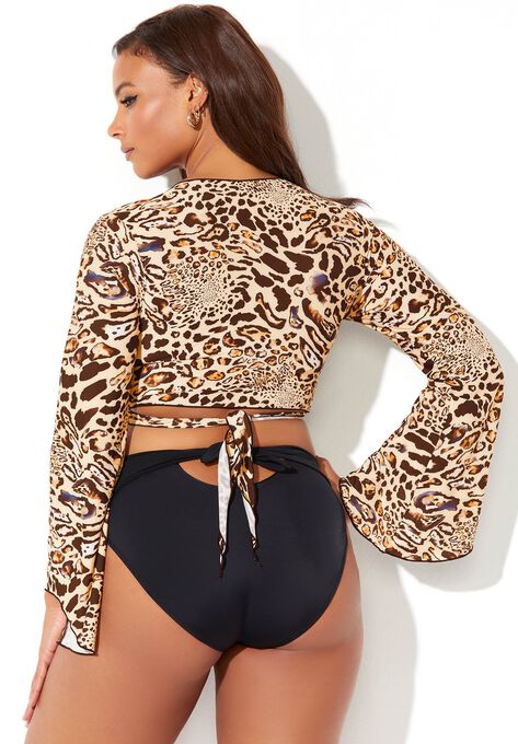 Cover Up Crop Top, , alternate image number null