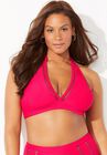 Crusader Lattice Halter Bikini Top, , alternate image number null