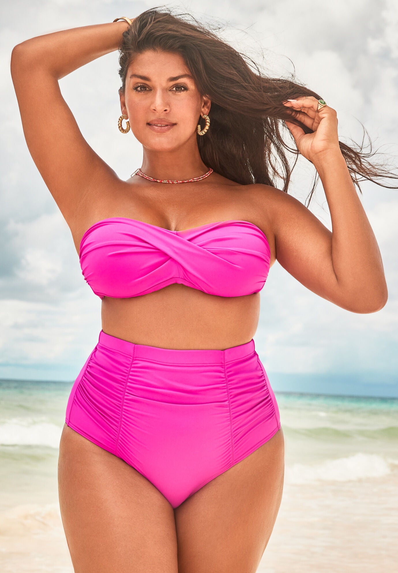 Woman within swimsuits plus hot sale size