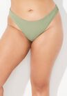 The Julia Crinkle Moderate Coverage Bikini Bottom, , alternate image number null