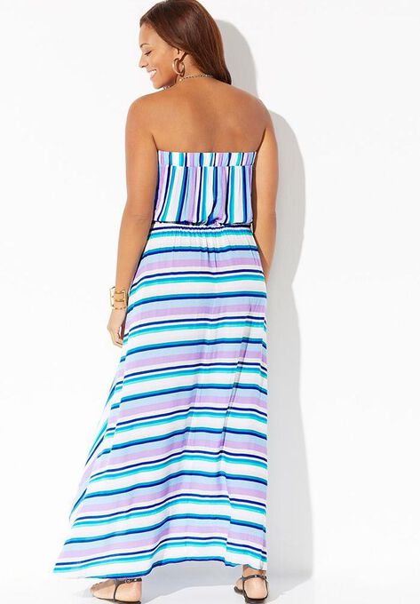 Riley Bandeau Cover Up Dress, , on-hover image number null