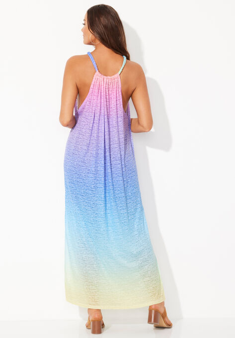 Burnout Fabric Cover Up Dress, , on-hover image number null