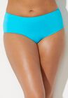 Mid Waist Swim Brief, CRYSTAL BLUE, hi-res image number null