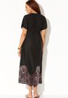 Kate V-Neck Cover Up Maxi Dress, , on-hover image number null