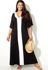 Charly V-Neck Maxi Dress, , alternate image number null