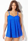 Crochet Bandeau Swimdress, , alternate image number null