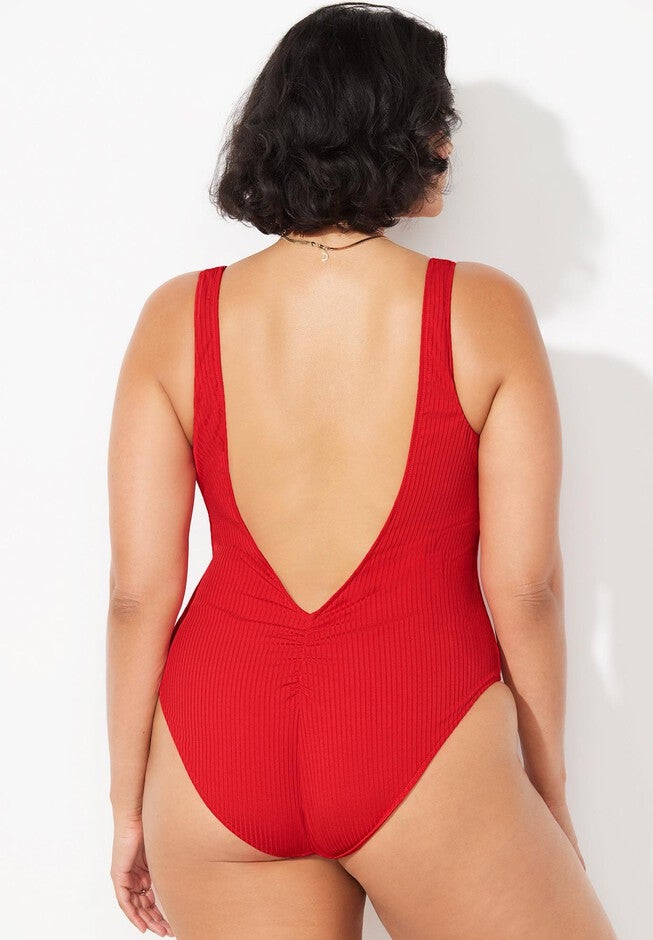 The Pammy Ribbed One Piece, , alternate image number 8