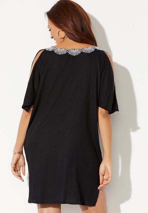 Hadley Embroidered Cover Up Tunic, , on-hover image number null
