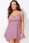 Rhombus Swimdress, PINK MEDALLION, hi-res image number null