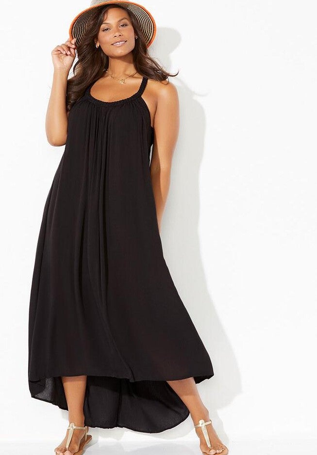 Candance Braided Cover Up Maxi Dress, , alternate image number null